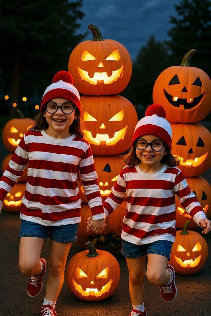 kids in girls halloween costumes