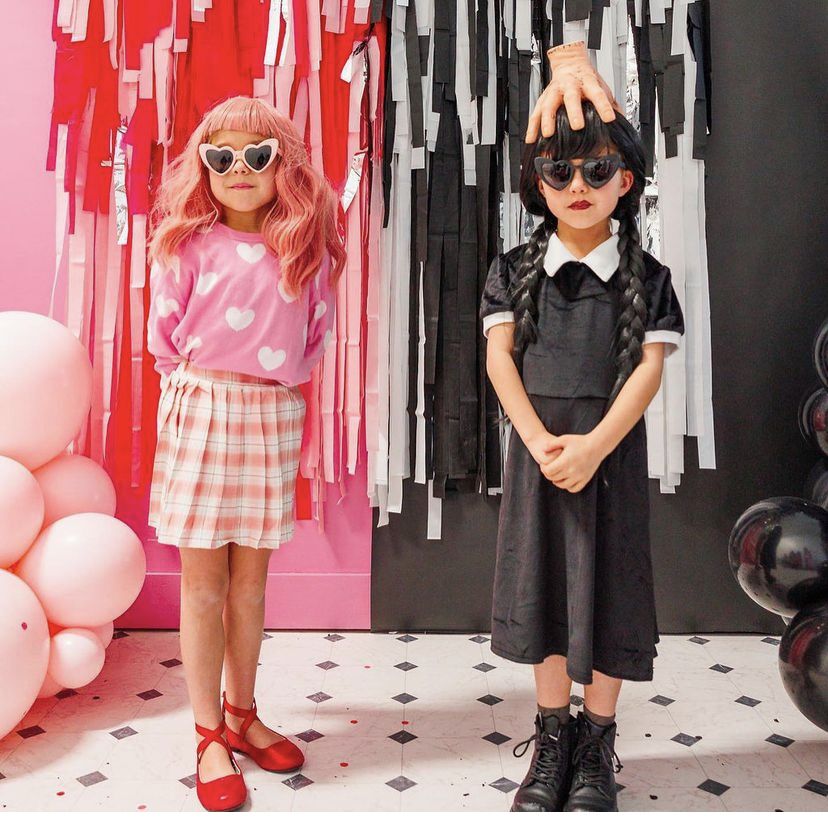 kids in costumes