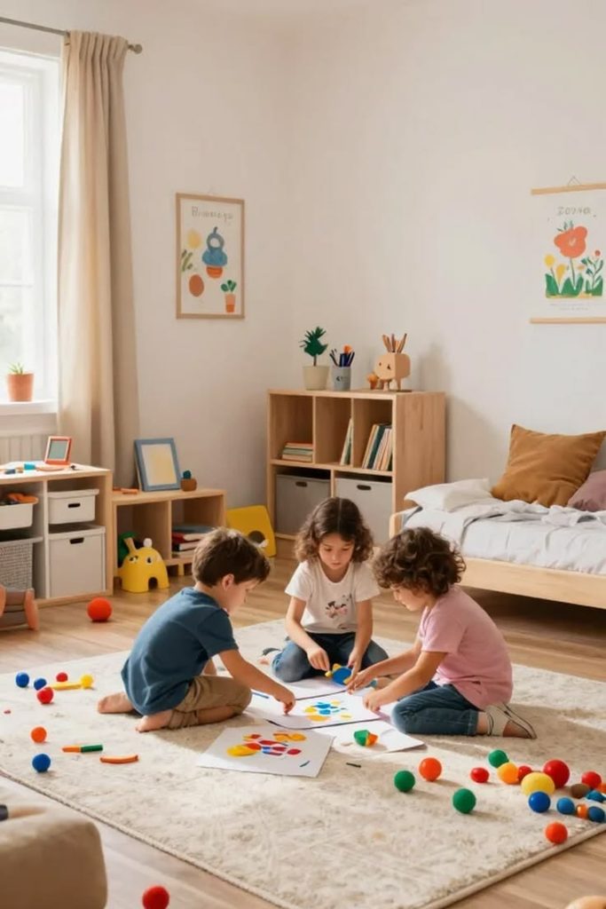 kids playing together