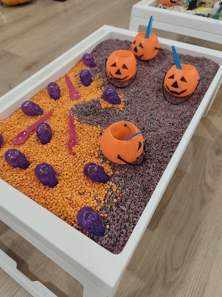 a sensory bin