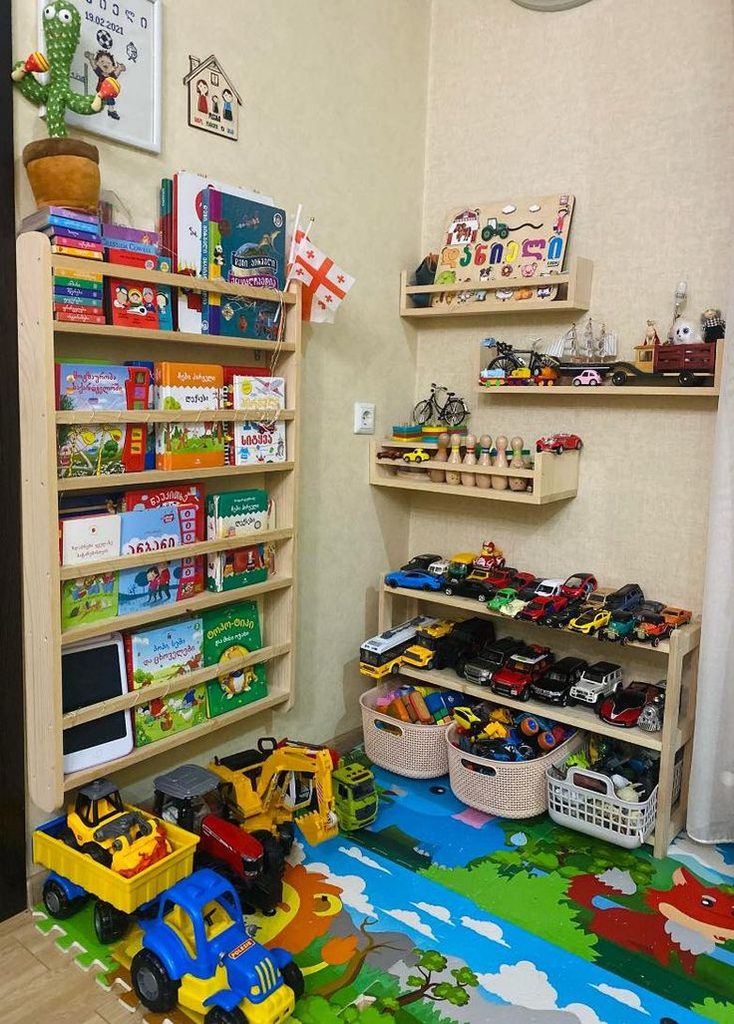 kids toy in the room side as how to organize toys so kids can find them