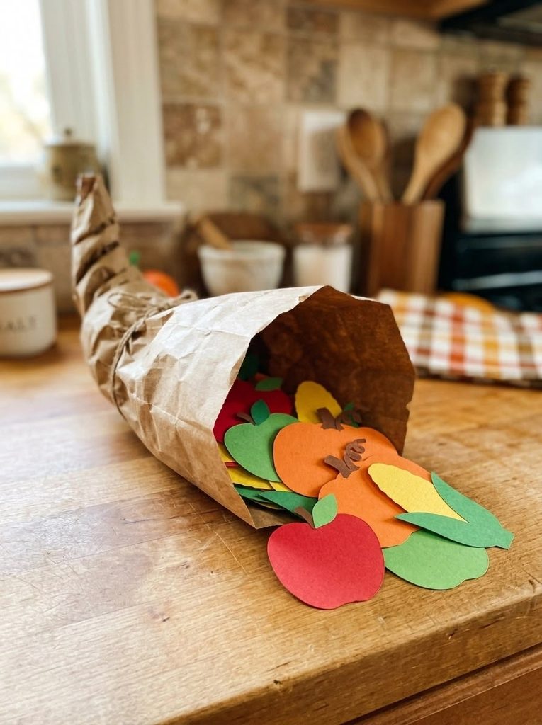 a mini cornucopia craft