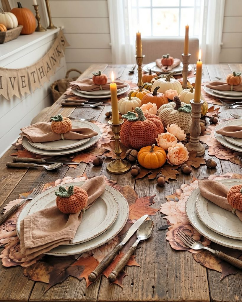 a gratitude place settings