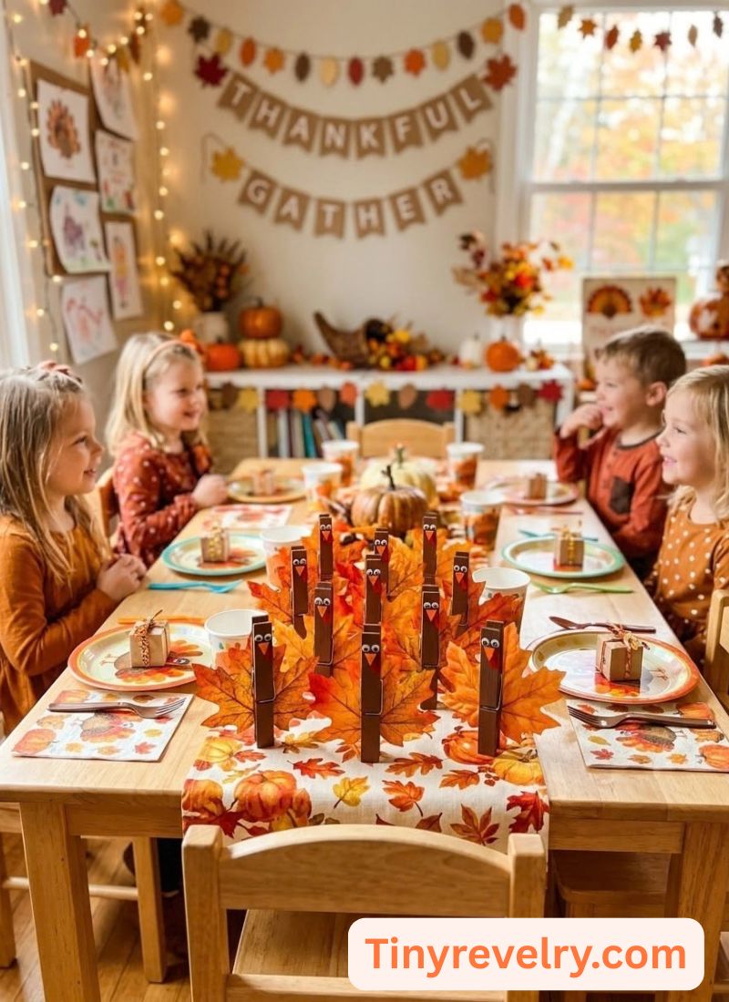 thanksgiving kids' table